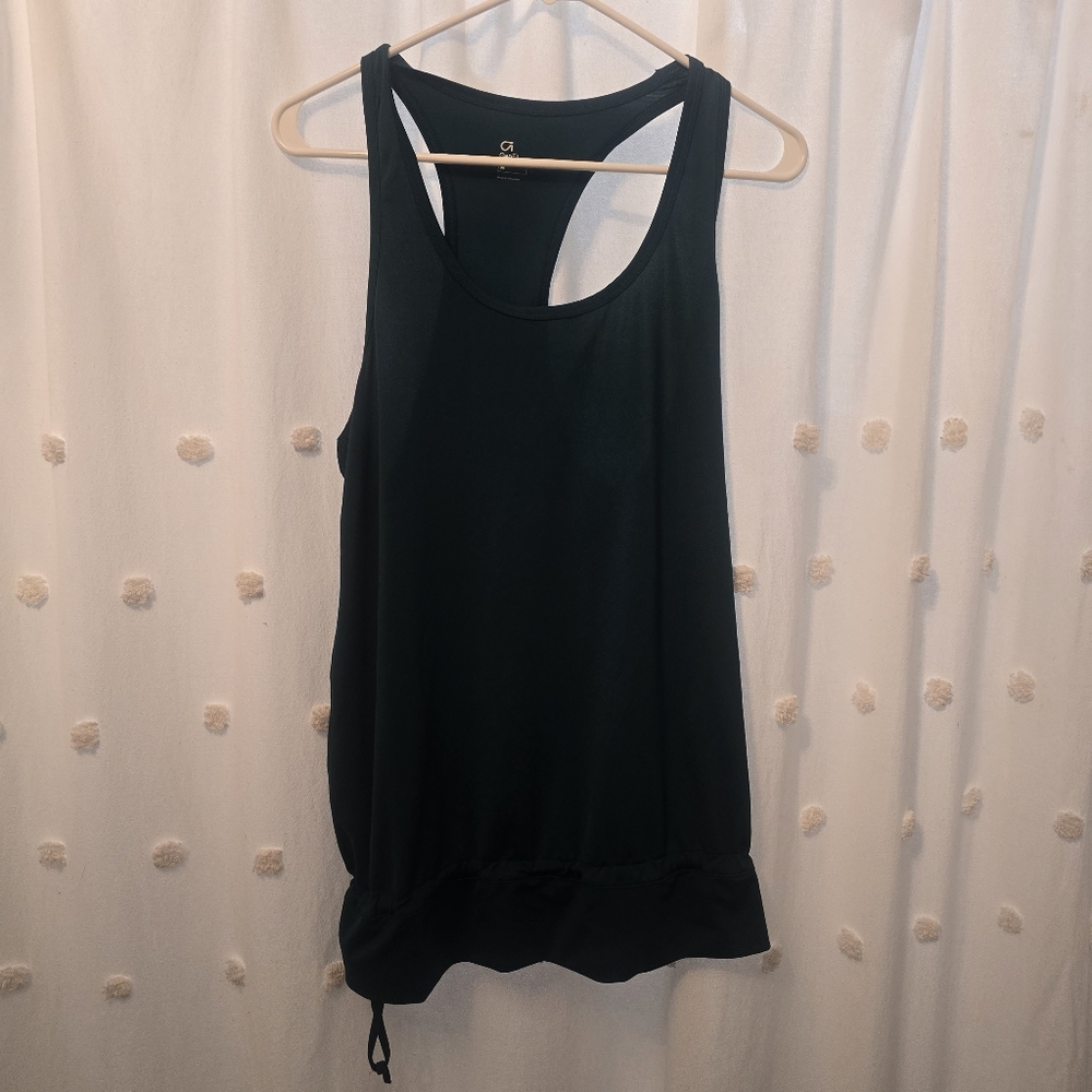 Gap Fit Teal Womens Razorback Workout Top Size Medium